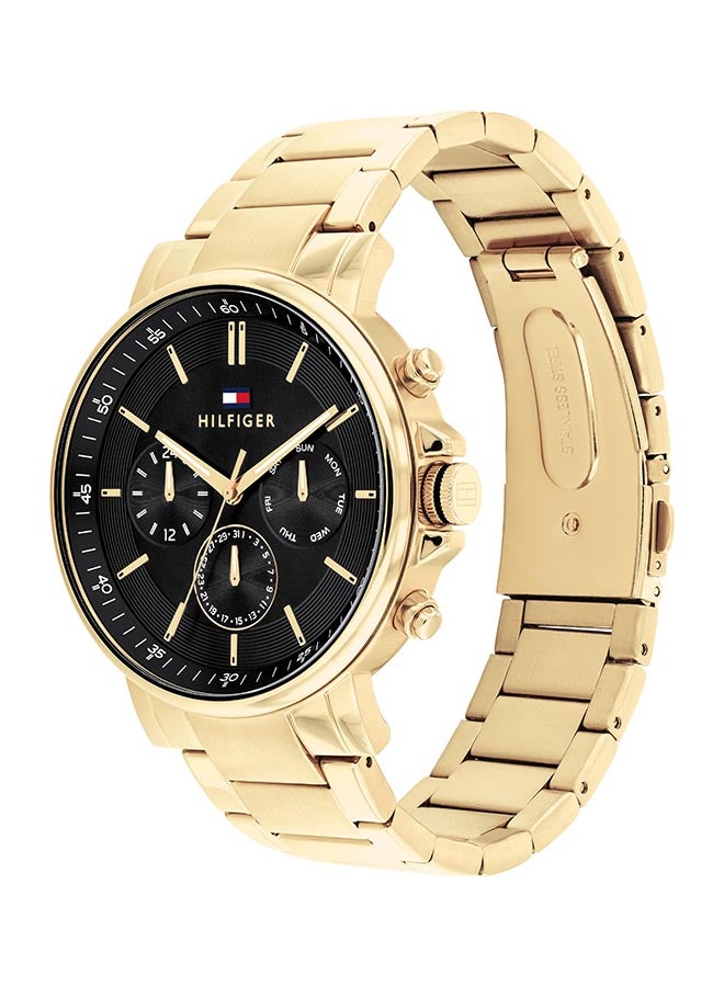 TOMMY HILFIGER Men's Analog Round Shape Stainless Steel Wrist Watch 1710589 - 44 Mm - Image 4