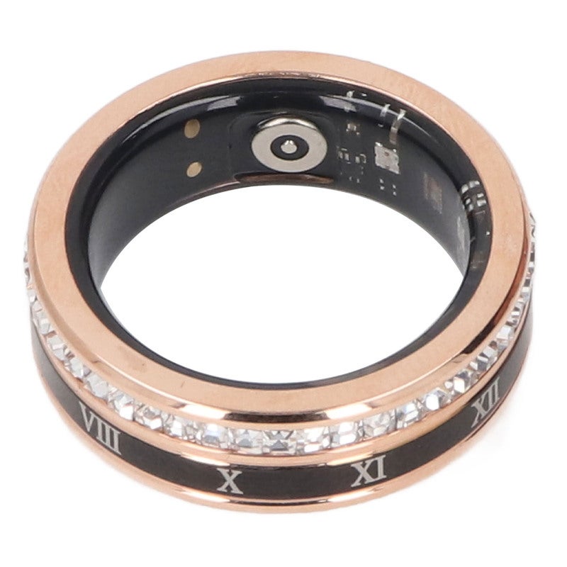 Smart Ring: Size 9 Ti Steel IP68 Waterproof - Magnetic Fast Charging Health Tracker for Outdoor Activities, Wedding Gifts and Daily Fitness Monitoring - Image 4