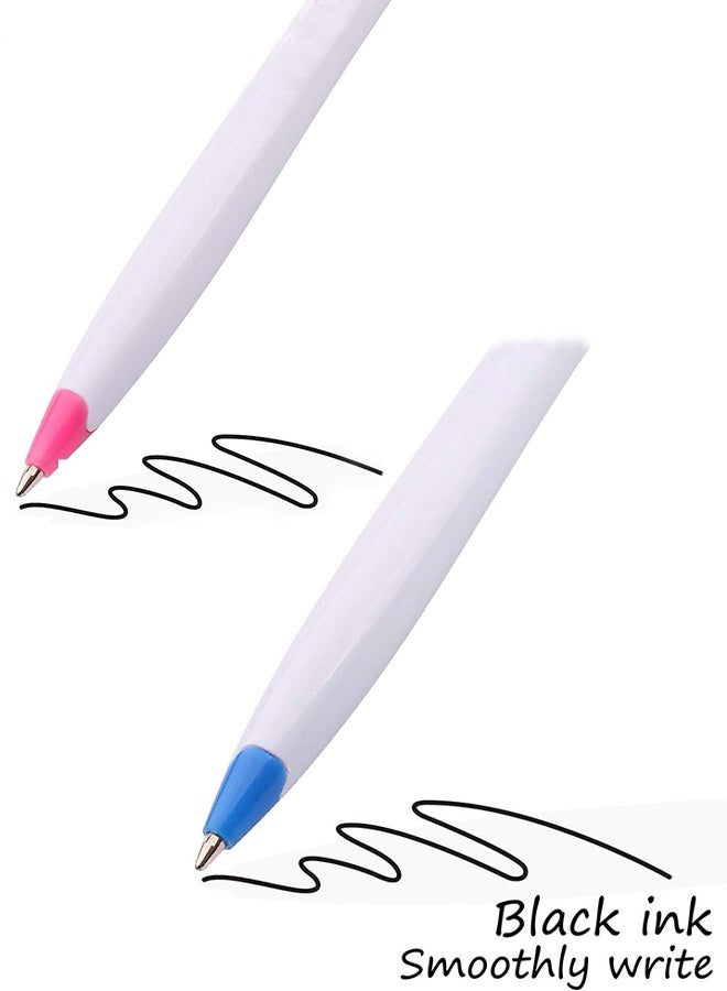 Cute Nurse Pens Appreciation Gifts Inspirational Nursing Pens Funny Cartoon Nurse Pens Novelty Ballpoint Pens for Nursing School Student Graduation Gifts Medical Assistant Healthcare 20pcs(Pink & Blue) - Image 2