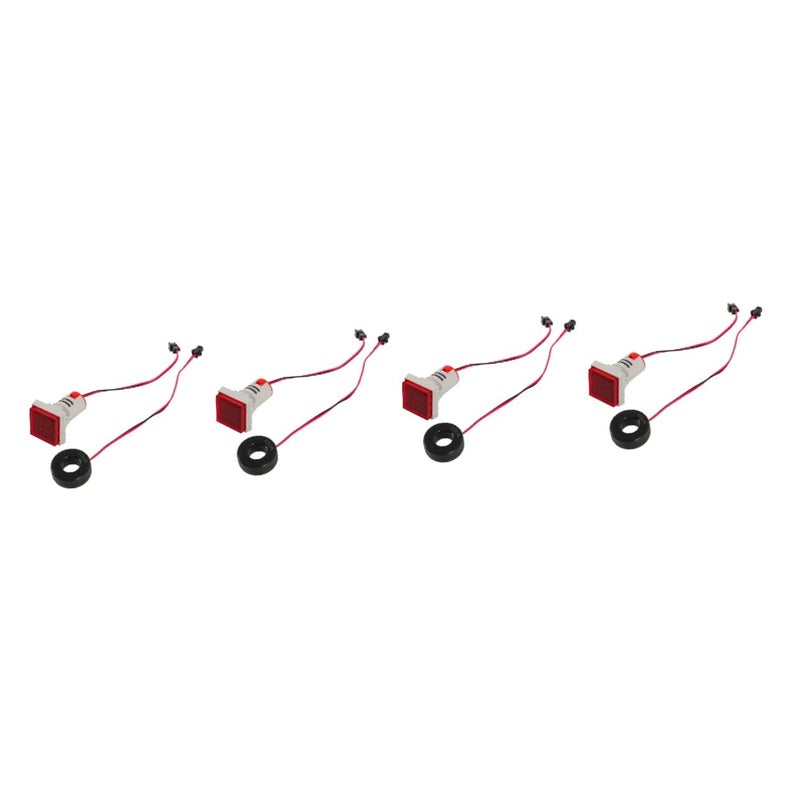 اختبار متعدد الرقمية اختبار الفولتميتر الفولتميتر الكهربائي ألوان متنوعة 2 قطعة 5x3x3 سم - Image 2