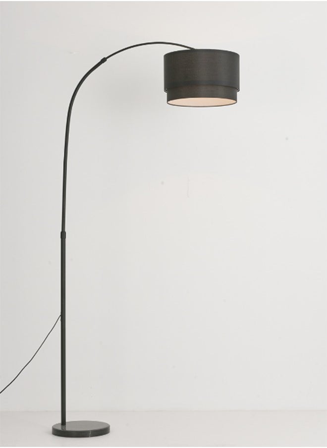Floor Lamp Modern Arc Tall Living Room-Stand Up Arching Drum Shade Large Corner Lamp for Dinning Bedrooms and Office Lighting with Remote Control and LED Bulb Black - pzsku/ZFE46FBA6165CFA990DDFZ/45/_/1732529428/ce58e730-20eb-45c8-9a1e-88e9fd502f8c