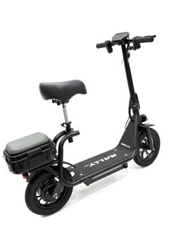 RALLY BICYCLE Scooter model RALLY-B7-BOX, Recommended for adults, 48V 10AH litthium battery, Maximum riding distance is 30km, Maximum speed is 35km/h, Black color  - Image 3