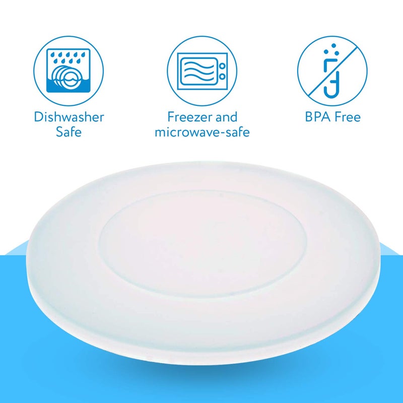 Impresa Compatible with 6 Qt Silicone Lid for Instant Pot - 5 and 6 Quart Inner Pot Cover for Instapot - Insta Pot Cooker Accessories for IP DUO60 and Many More Models - Image 4