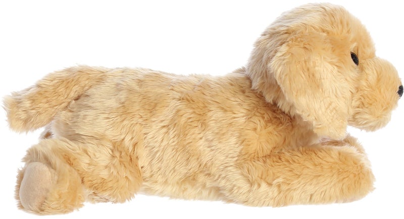 AuroraÂ® Adorable Flopsieâ„¢ Goldieâ„¢ Stuffed Animal - Used to Create Imaginative Play Adventures - Perfect for Birthdays, Kids and Adults, All Ages - Brown 12 Inches - Image 2
