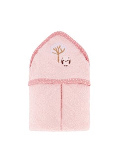 Cudlie Cudlie Charlotte and Star Premium Hooded Baby Bath Towel with Embroidery, Ultra-Soft Cotton Bath Towel with Hood for Toddlers, Bathrobe Blanket for Children  - Image 3