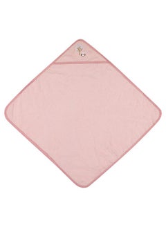 Cudlie Cudlie Charlotte and Star Premium Hooded Baby Bath Towel with Embroidery, Ultra-Soft Cotton Bath Towel with Hood for Toddlers, Bathrobe Blanket for Children  - Image 4