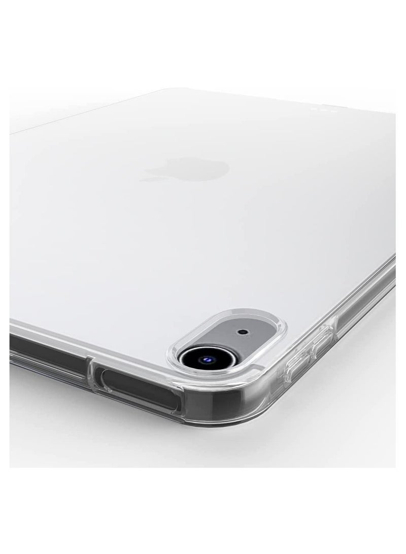 ELTRAZONE حافظة شفافة لجهاز iPad بحجم 10.9 بوصة 2020&2022، تصميم نحيف غلاف واقي مرن من TPU لجهاز iPad Air الجيل 5/4 بحجم 10.9 بوصة، شفاف - Image 4