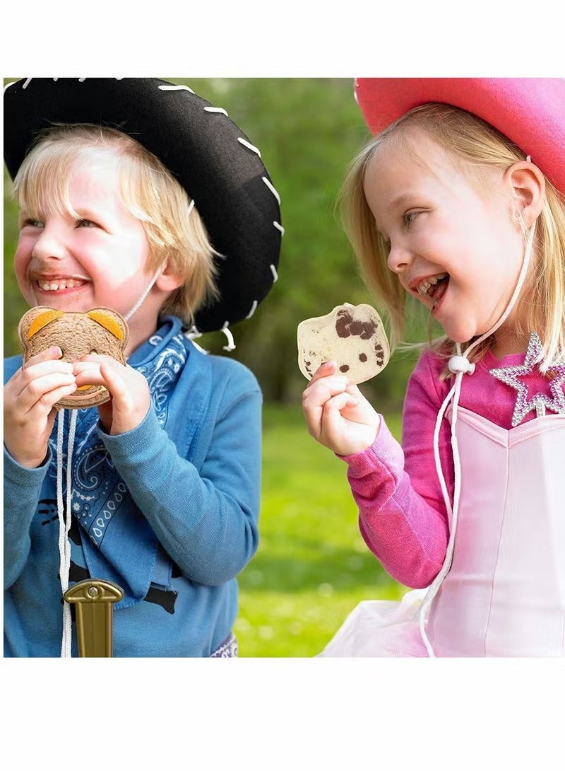 3 Pack Bear Shape Sandwich Cutter and Sealer, Uncrustable Sandwich Maker, Cut and Seal, Lunchbox and Bento Box - Image 3