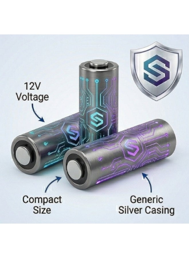 LR23 12V Alkaline Specialty Battery (5-Pack) - Long-Lasting Power for Car Key Fobs, Doorbells, and Security Systems - Image 2