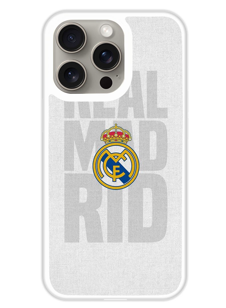 Theodor Protective Case Cover For APPLE IPHONE 15 Pro Madrid (White Bumper) - Image 1
