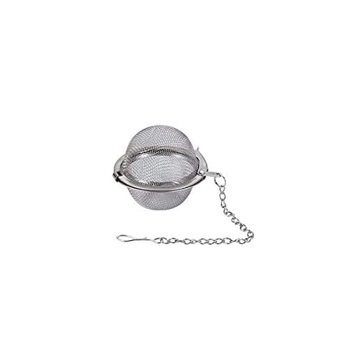 HENIJ 1 PCS Tea Infuser, Stainless Steel Tea Strainer Food Grade Mesh Tea Filter for Loose Tea Leaf, Herbs or Spice (Small) - Image 1