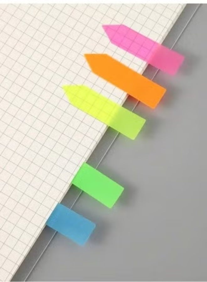 M&G 125 Sheets File Organization Sticky Tabs – Self-Adhesive Color Index Labels, 5 Assorted Colors, 45 × 12mm Page Markers for Document Classification, Note Organization, Filing Systems, Study and Office Use - Image 4
