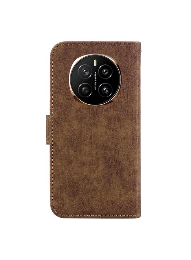 S-TOP Case For Honor Magic7 Little Tiger Embossed Leather Phone Case - Image 4