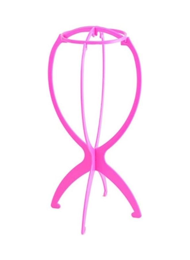 نيبمينينت مجفف حامل للشعر المستعار يمكن طيه وقابل للحمل وردي