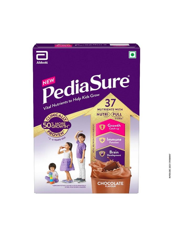 Pediasure Pediasure Nutritional Drink Powder, Chocolate, Scientifically Designed Nutrition for Supporting Kids Growth 400g/375g (weight may vary)  - Image 1