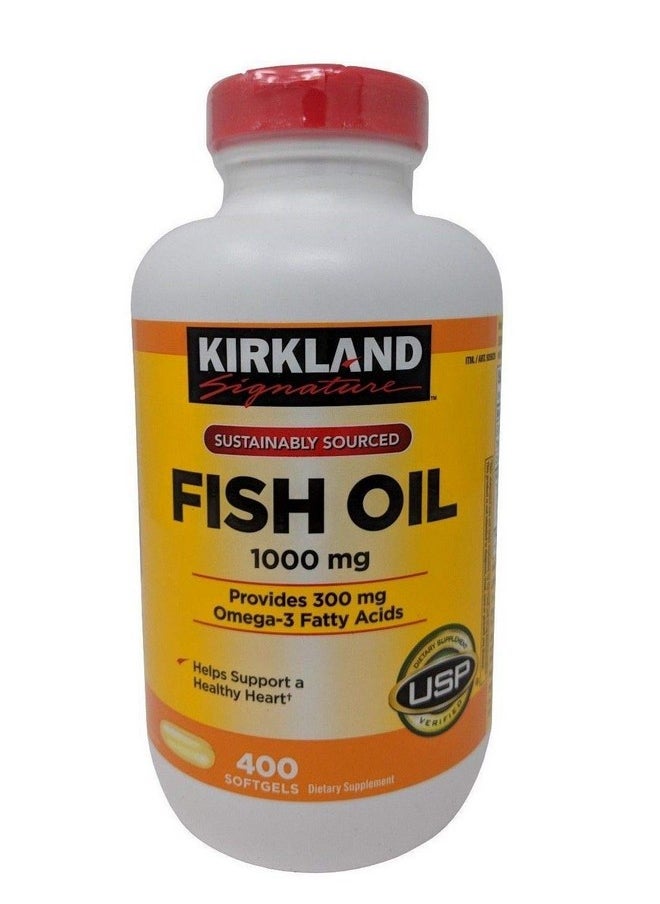 Kirkland Signature Fish Oil 1000Mg 400 Count  - Image 1
