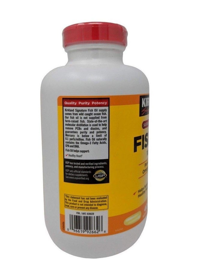 Kirkland Signature Fish Oil 1000Mg 400 Count  - Image 4