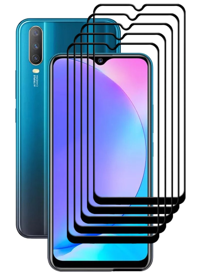 ACLIX 5 Pieces Antistatic ESD Dustproof Premium Quality High Definition Tempered Glass Screen Protector Designed For vivo Y17 - Image 1