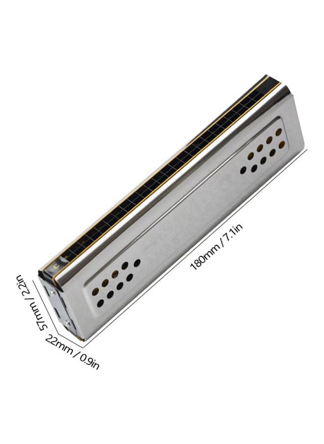 NIBEMINENT - 24 Holes Both Sides Harmonica - Image 1