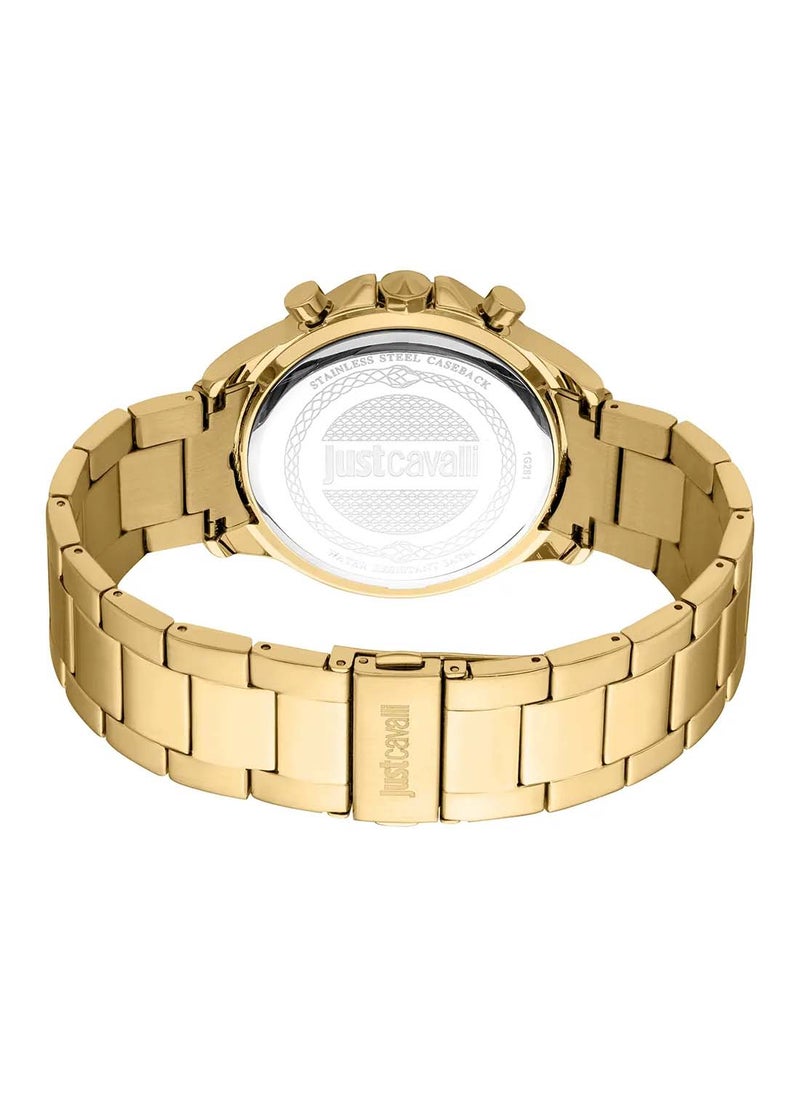 Just Cavalli - Men's Round Shape Stainless Steel Wrist Watch JC1G261M0065 - 45 Mm - Image 1