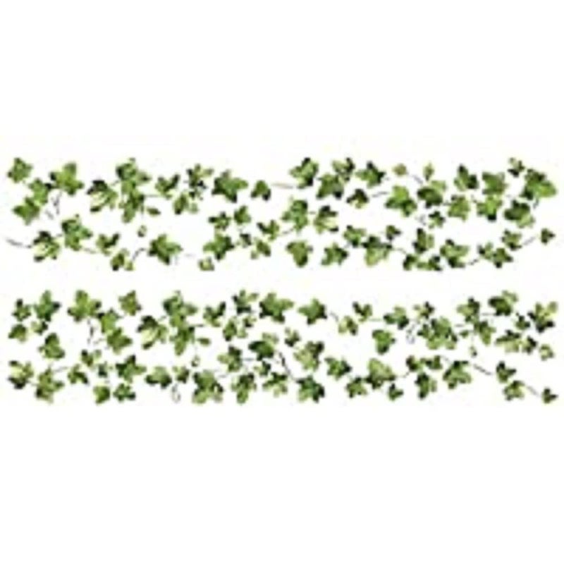 RoomMates RMK2409SCS Painterly Green Ivy Vine Peel and Stick Wall Decals - Image 1
