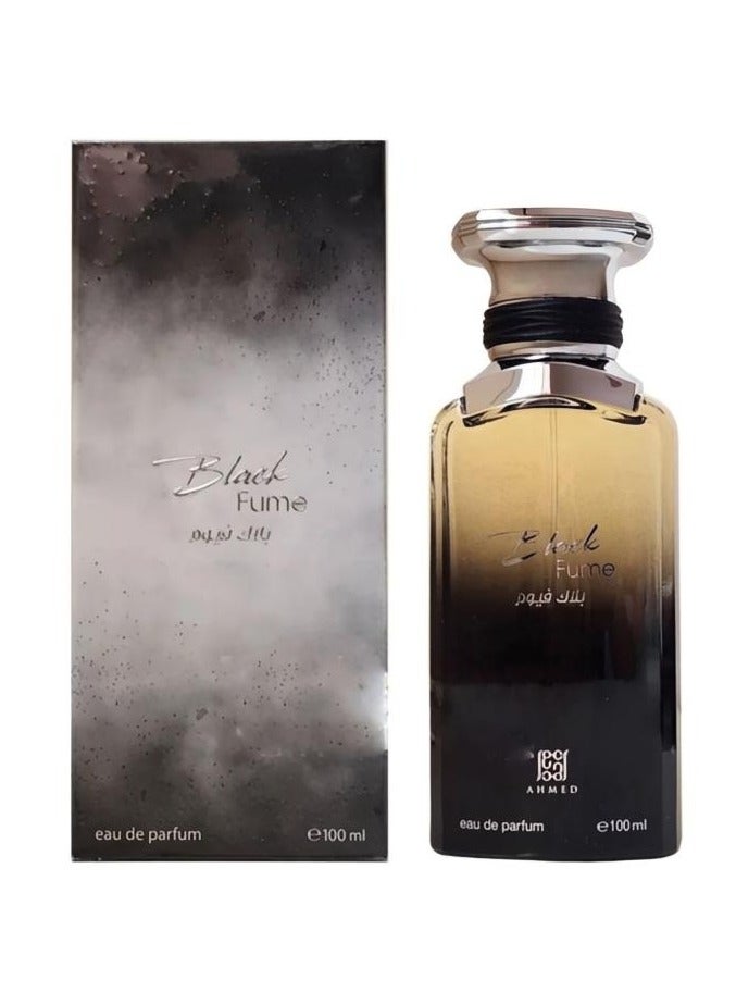Ahmed Al Maghribi Black Fume Eau de Parfum 100ml by Ahmed Al Maghribi – Smoky Woody Amber Fragrance - Image 2
