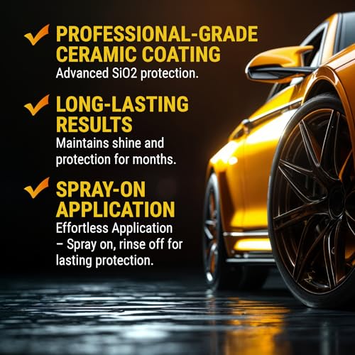McKee's 37 - Hydro Blue Pro Sio2 Coating - Advanced Yet Easy Spray on Rinse Off Ceramic Coating for Enhanced Shine & Hydrophobic Protection (22 oz) - Image 4