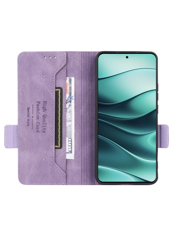 S-TOP Case For Redmi Note 14 5G Magnetic Clasp Leather Phone Case - Image 4