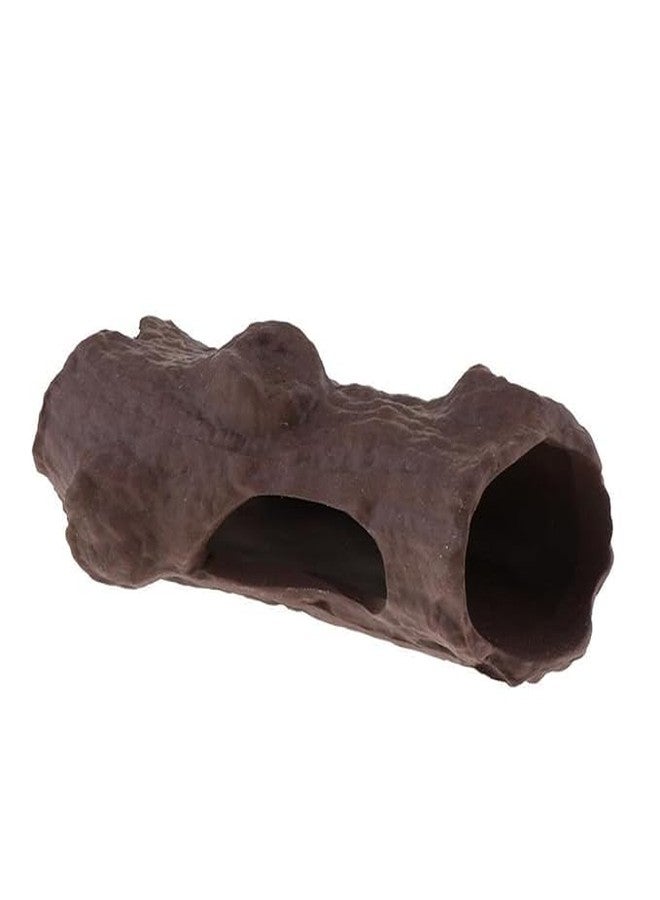 GIG BAZAAR Natural Tree Trunk Set of 2 Aquarium Fish Pleco Caves, Shelter and Breeding Area for Shrimp and Small Fish, Wooden Decor with Small Holes - Image 4