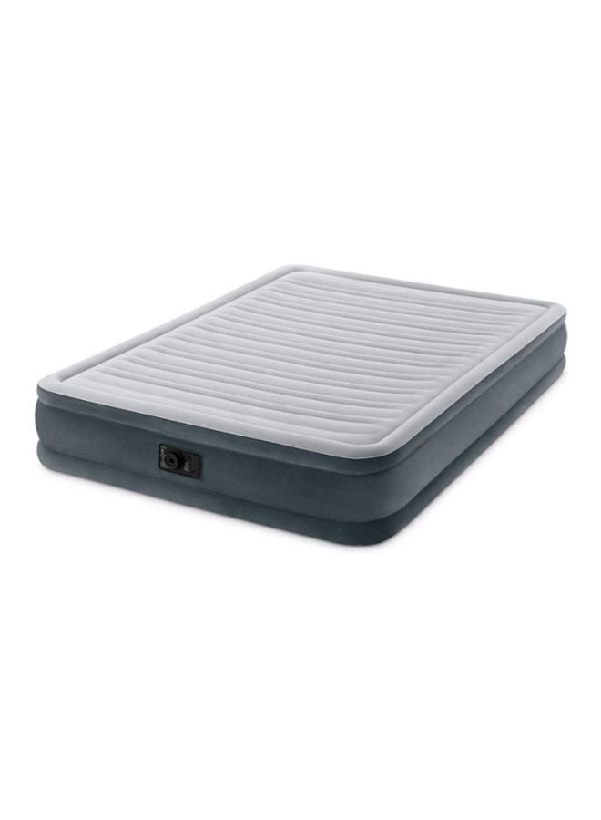 INTEX Dura Beam Deluxe Comfort-Plush Mid Rise Air Bed combination Grey - Image 1