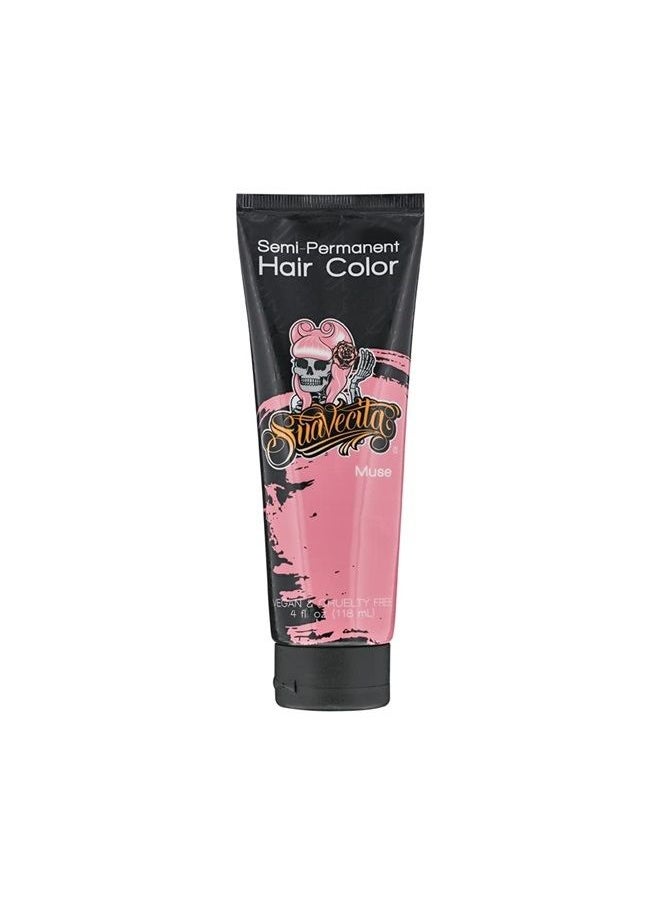 SUAVECITO Suavecita Semi-Permanent Hair Color Muse Pink Vegan Cruelty Free  - Image 1
