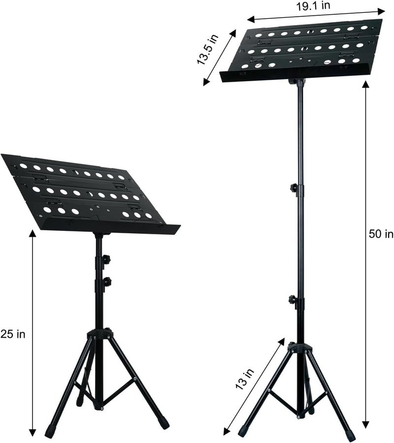Kadence Small apartment fit Nk09f Professional Notation Stand Foldable Music Sheet Holder With 2-step Adjustable Height And Travel Pouch (K-NSTD-NK09F) Local licensed courier - Image 4