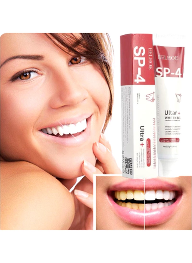 EELHOE Probiotic Toothpaste Sp-4 Brightening Whitening Toothpaste Protect Gums Fresh Breath Mouth Teeth Cleaning Health Tooth Care - Image 2