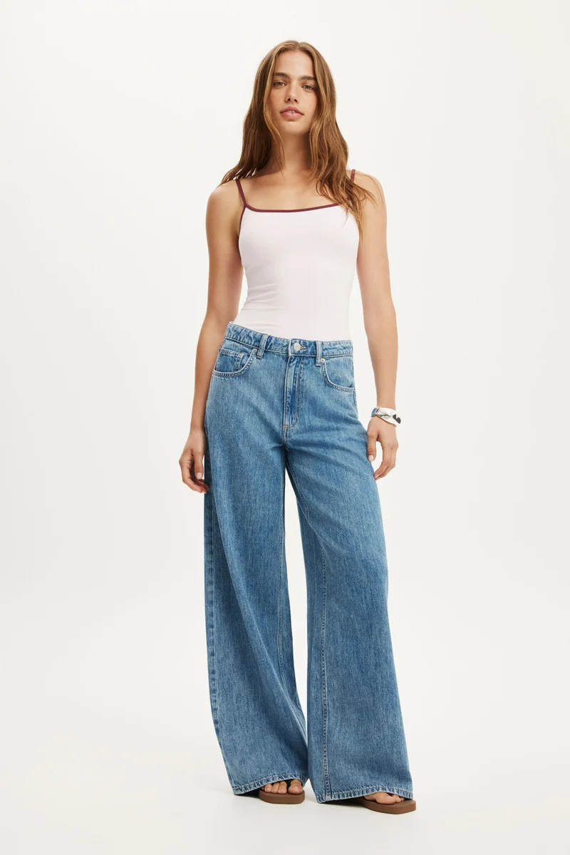 Cotton On HIGH RISE WIDE JEAN