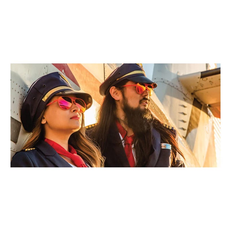 Goodr Sunglasses - Captain Blunt's Red-Eye - Image 4