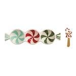 Mud Pie Christmas Peppermint Triple Tidbit Set - Image 3