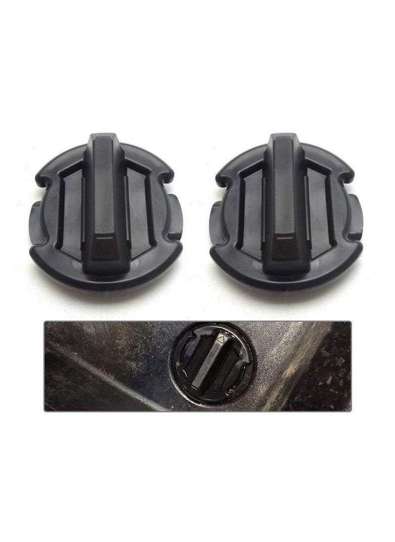 BUNKER INDUST BUNKER INDUST 2 Pcs Twist Floor Drain Plug Trap Seal for 201420152016201720182019 Polaris RZR XP 1000 900 XP 4 Turbo General 8414694 