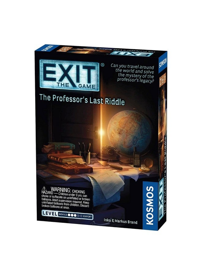 Thames & Kosmos EXIT: اللغز الأخير للأستاذ | غرفة الهروب | ألغاز ذهنية | حل الألغاز | البحث عن الكنز | لعبة كوسموس | غرفة الهروب في المنزل - Image 1