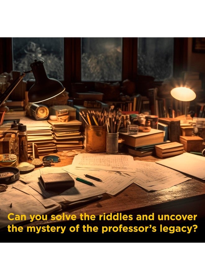 Thames & Kosmos EXIT: اللغز الأخير للأستاذ | غرفة الهروب | ألغاز ذهنية | حل الألغاز | البحث عن الكنز | لعبة كوسموس | غرفة الهروب في المنزل - Image 5