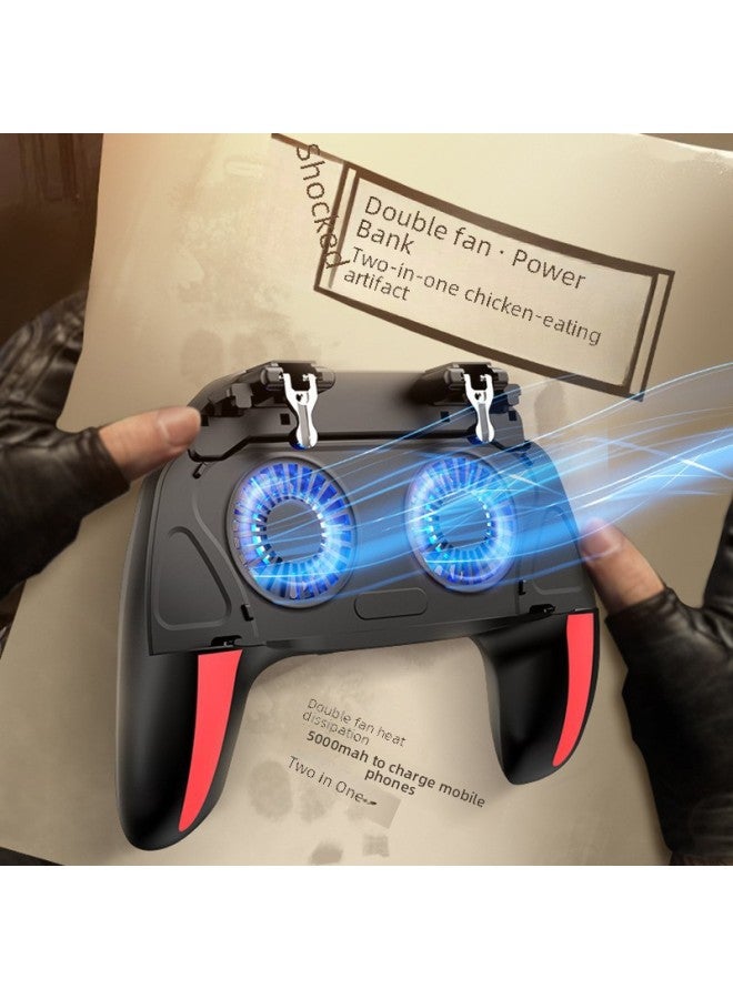 Semi-conductor Gaming Controller Mobile Phone Cooler Pubg Chicken Eating Device Fan Cooling Six-finger Chicken Eating Handle-Product Color:H9 Generation (six Fingers) Ordinary  - Image 2