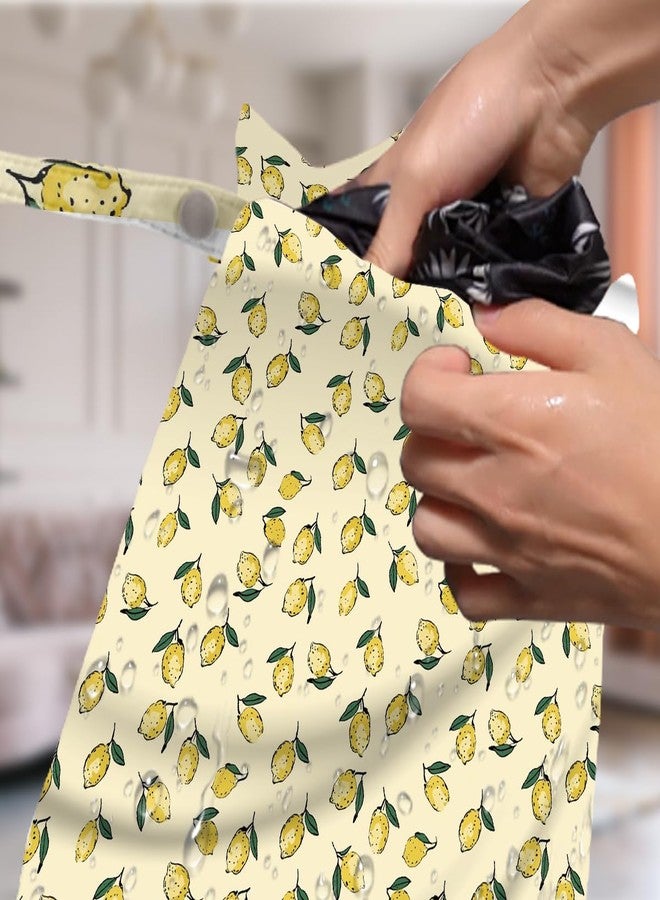 VBCVBGFH 4 Pack Cute Fruit Wet Bag Waterproof Washable Reusable Wet Dry Bag for Swimsuit Clothes Cloth Diaper Travel Beach Pool Yoga Gym Toiletries Travel Beach Essentials Blueberry Strawberry - Image 2