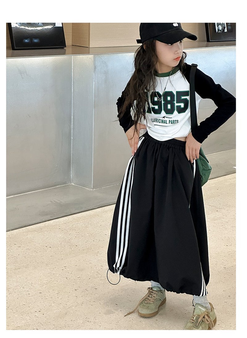 طقم تنورة أطفالي مكون من قطعتين  - Image 1
