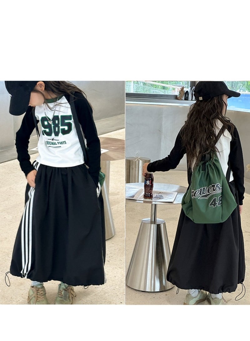 طقم تنورة أطفالي مكون من قطعتين  - Image 2