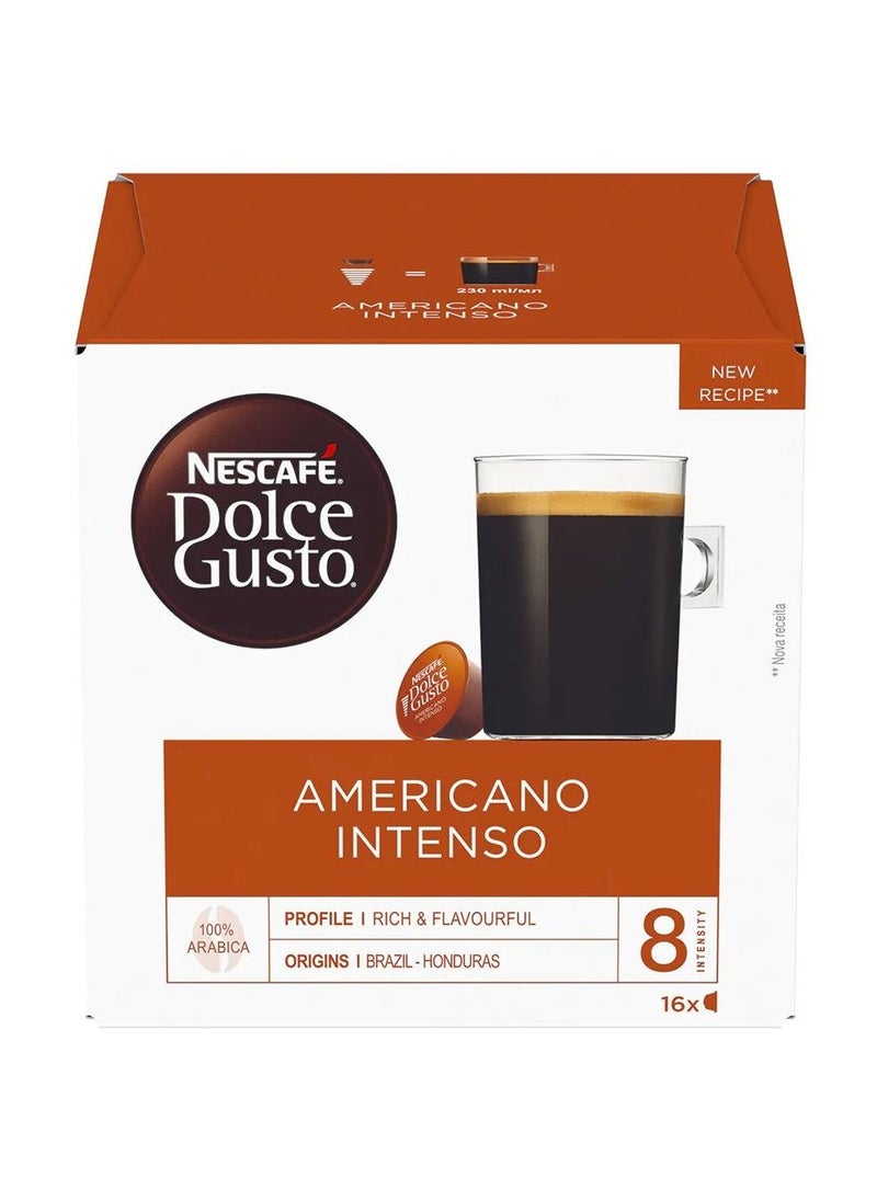 nescaf_dolce_gusto - Americano Intenso 16 Coffee Capsules 132.8g - Image 1