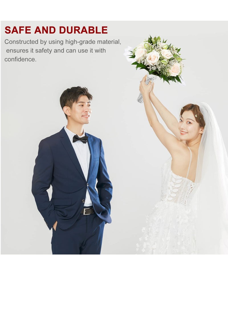 KASTWAVE Bouquet Holder Wedding Foam Floral Handle for Bride Artificial Flowers Compact Size Easy to Use High Quality Materials DIY Supplies Perfect for Wedding and Ceremony - Image 2