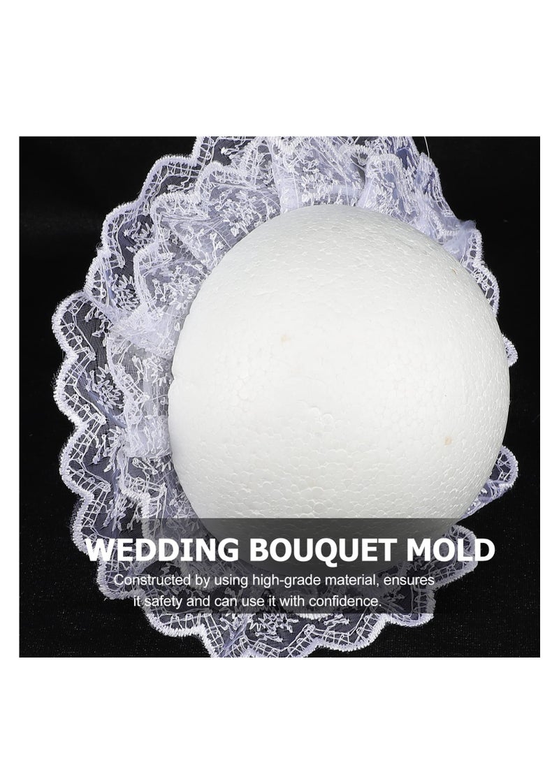 KASTWAVE Bouquet Holder Wedding Foam Floral Handle for Bride Artificial Flowers Compact Size Easy to Use High Quality Materials DIY Supplies Perfect for Wedding and Ceremony - Image 4