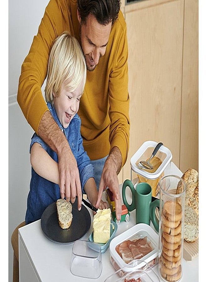 MEPAL, MODULA Food Storage Cheese Box with Lid for Parmesan, Cheddar, Feta, Mozzarella, All Cheese Types, BPA Free, 2000ml | 68oz, 1 Count - Image 2