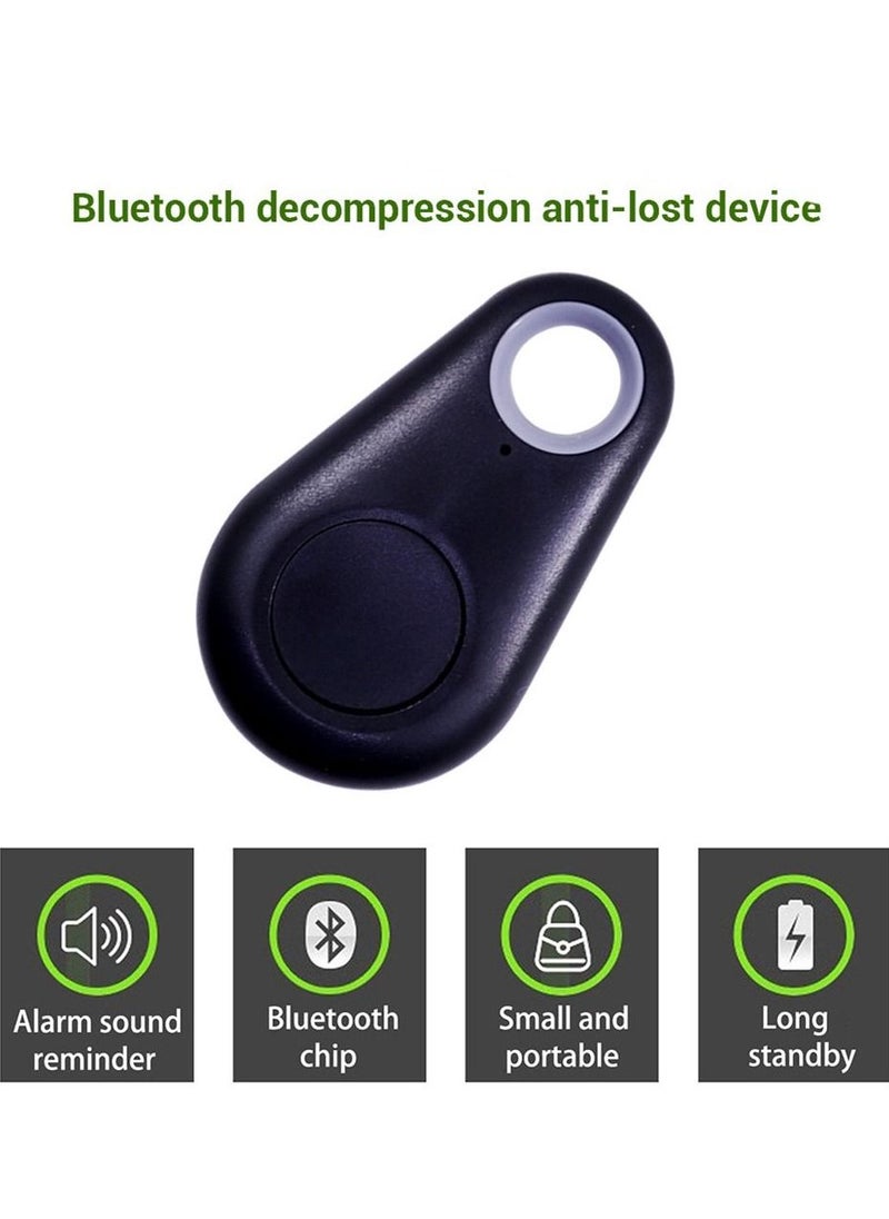 Generic - Bluetooth Tracker Smart Wireless Key Finder Anti Lost Tag Key Wallet Pet Child Locator Alarm Black - Image 1