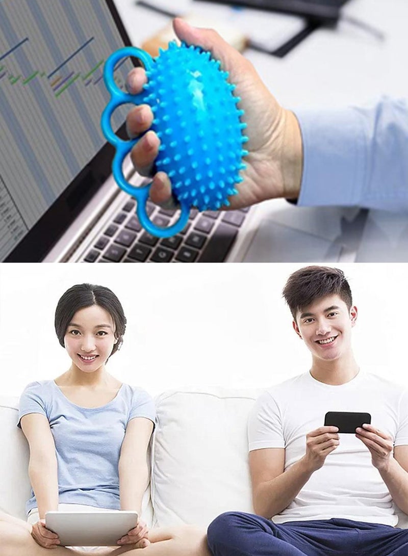 ISHWAZ Hand Massage Grip Ball And Strength Exerciser, Perfect For Promoting Blood Circulation, Fitness, Reducing Pressure And Hand Recovery Physical Therapy And Hand Rehabilitation Trainer, Promotes Health  - Image 3
