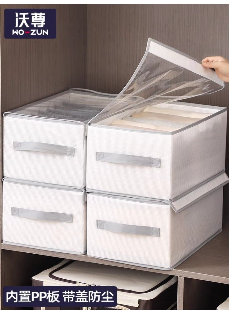 Generic Clothes, pants and jeans organizer, with a transparent cover - 9 compartments  - Image 3